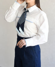 画像をギャラリービューアに読み込む, スカーフ付きシャツブラウス/TT618103