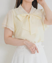 画像をギャラリービューアに読み込む, 【予約販売/5月上旬発売予定】ボウタイシアーブラウス/MM628105