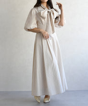 画像をギャラリービューアに読み込む, パフスリーブシャツワンピース/TT617402