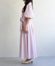 画像をギャラリービューアに読み込む, パフスリーブシャツワンピース/TT617402