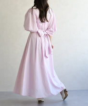 画像をギャラリービューアに読み込む, パフスリーブシャツワンピース/TT617402
