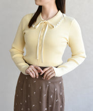 画像をギャラリービューアに読み込む, 襟フリルニット/TT618304