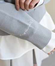 画像をギャラリービューアに読み込む, ハートモチーフ襟付きニット/TT618306