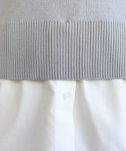 画像をギャラリービューアに読み込む, ハートモチーフ襟付きニット/TT618306