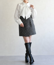 画像をギャラリービューアに読み込む, ボウタイ衿シャツブラウス/TT618102