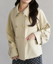 画像をギャラリービューアに読み込む, リボンタイ付きブルゾン/TT618502