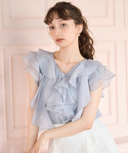 画像をギャラリービューアに読み込む, フリルシアーブラウス/TT528104
