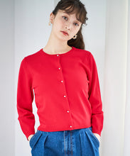 画像をギャラリービューアに読み込む, ベーシック七分袖カーディガン/TT528403