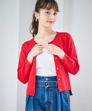 画像をギャラリービューアに読み込む, ベーシック七分袖カーディガン/TT528403