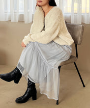 画像をギャラリービューアに読み込む, 【WEB限定】ニット×チュールスカートセットアップ/MM557408