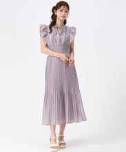 画像をギャラリービューアに読み込む, 【予約販売/5月上旬発売予定】ピコフリルプリーツワンピース/MM627426