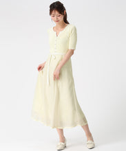 画像をギャラリービューアに読み込む, アソートドッキング配色ニットワンピース/MM627409