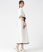 画像をギャラリービューアに読み込む, アソートドッキング配色ニットワンピース/MM627409