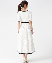 画像をギャラリービューアに読み込む, アソートドッキング配色ニットワンピース/MM627409