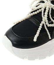 画像をギャラリービューアに読み込む, パールリボンチャーム付きスニーカー/TT519413