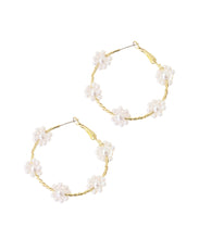 画像をギャラリービューアに読み込む, フラワーフープピアス/TT519401