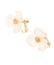 画像をギャラリービューアに読み込む, クリアカラーフラワーイヤリング/TT519406
