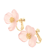 画像をギャラリービューアに読み込む, クリアカラーフラワーイヤリング/TT519406
