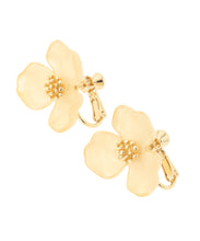 画像をギャラリービューアに読み込む, クリアカラーフラワーイヤリング/TT519406