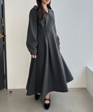 画像をギャラリービューアに読み込む, スキッパ—タックワンピース/MM557411