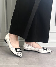 画像をギャラリービューアに読み込む, スクエアバックルレインパンプス/R-1019