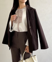 画像をギャラリービューアに読み込む, WEB限定 ボウタイブラウス/MM558112