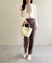 画像をギャラリービューアに読み込む, WEB限定 ボウタイブラウス/MM558112