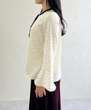 画像をギャラリービューアに読み込む, WEB限定 ボウタイブラウス/MM558112