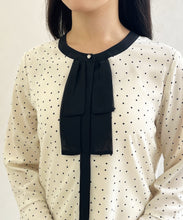 画像をギャラリービューアに読み込む, WEB限定 ボウタイブラウス/MM558112
