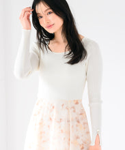 画像をギャラリービューアに読み込む, カラーフラワードッキングワンピース/MM517401
