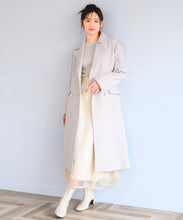 画像をギャラリービューアに読み込む, パールボタンチェスターコート/MM448604