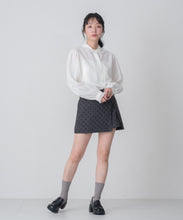 画像をギャラリービューアに読み込む, 【一部店舗限定】レース襟付きベーシックブラウス/MM658103
