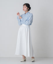 画像をギャラリービューアに読み込む, 【一部店舗限定】スタンドネックとろみブラウス/MM658104