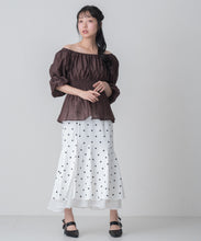 画像をギャラリービューアに読み込む, 【一部店舗限定】2wayオフショルブラウス/MM558110