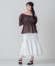 画像をギャラリービューアに読み込む, 【一部店舗限定】2wayオフショルブラウス/MM558110