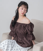 画像をギャラリービューアに読み込む, 【一部店舗限定】2wayオフショルブラウス/MM558110