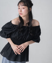 画像をギャラリービューアに読み込む, 【一部店舗限定】2wayオフショルブラウス/MM558110