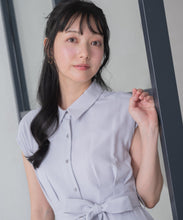 画像をギャラリービューアに読み込む, 【WEB限定アイテム】フレンチシャツワンピース/MM557404