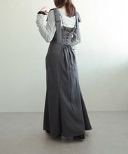 画像をギャラリービューアに読み込む, 2wayバックレースアップキャミワンピース/MM557413