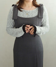 画像をギャラリービューアに読み込む, 2wayバックレースアップキャミワンピース/MM557413