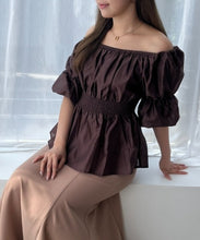 画像をギャラリービューアに読み込む, WEB限定 2wayオフショルブラウス/MM558110