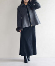 画像をギャラリービューアに読み込む, 【WEB限定】2way袖ファーペプラムコート/MM558601
