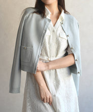 画像をギャラリービューアに読み込む, ステッチ配色ミラノカーディガン/MM618404