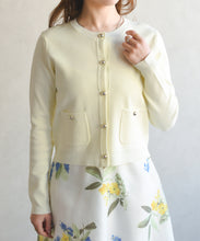 画像をギャラリービューアに読み込む, ステッチ配色ミラノカーディガン/MM618404