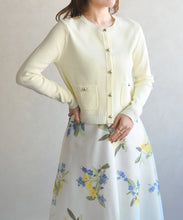 画像をギャラリービューアに読み込む, ステッチ配色ミラノカーディガン/MM618404