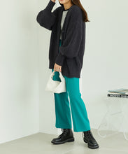 画像をギャラリービューアに読み込む, Vネックニットカーディガン/MO33N01