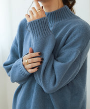 画像をギャラリービューアに読み込む, バックスリットニットプルオーバー/MO33N03