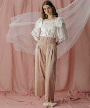 画像をギャラリービューアに読み込む, 肩リボンプリントブラウス/TT518102