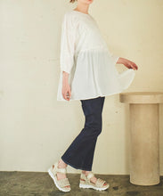 画像をギャラリービューアに読み込む, 【MADEININDIA】ピンタックレースブラウス/TT418118