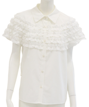 画像をギャラリービューアに読み込む, ヨークギャザーフリルブラウス/TT518109